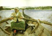 Anders Zorn kyrkfard Sweden oil painting artist